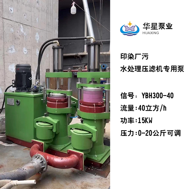 印染廠污水處理壓濾機(jī)專(zhuān)用節(jié)能柱塞泵